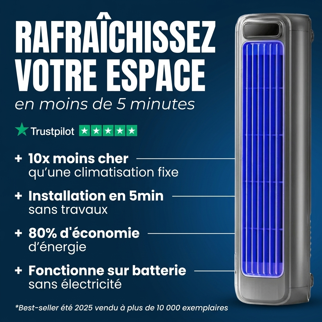 Climatiseur Portable Sans Fil Climioz